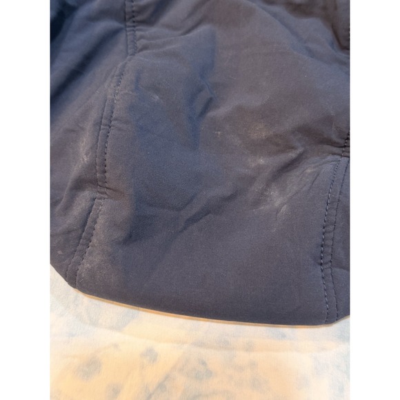 THE NORTH FACE womens Navy / olive Mountain Hoody Jacket Size Large. Very soft - Picture 8 of 14